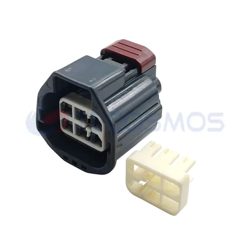6-Pin Female Waterproof Electric Fuel Pump Plug Harness Wire Connections for Cars with ABS & Nylon Housing 7282-5577-10